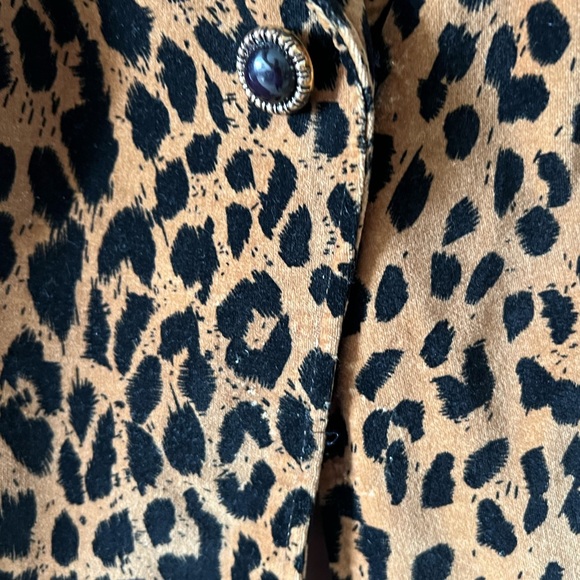 VINTAGE - 1990s Peter Nygard Animal Print Blazer - Size 22 - Picture 7 of 10